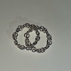 Elegant Silver Chain Link Bracelet